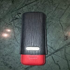 Purera de Piel Partagás Serie Negra Roja 2 puros