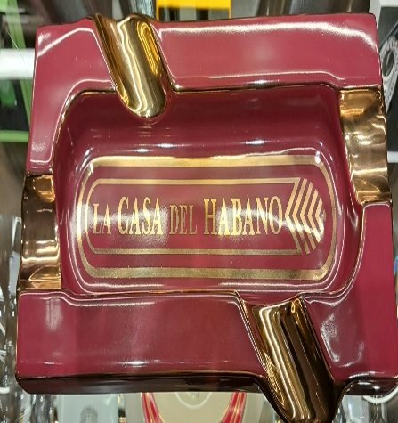 Cenicero Casa del Habano 4 puros